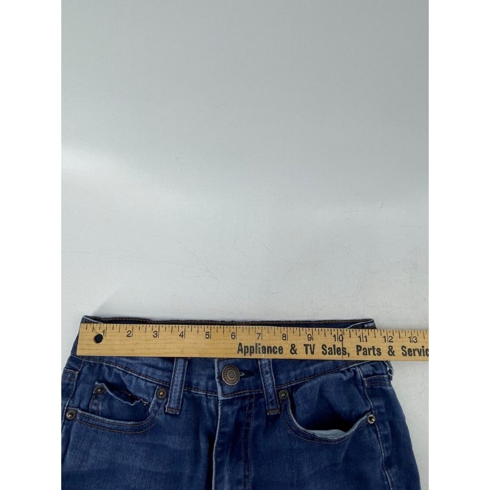 AERO Women's High Rise Medium Wash Skinny Denim Jeans Size 00 - Picture 8 of 11
